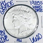 1935 S SILVER PEACE DOLLAR AUTHENTIC HIGH GRADE COIN U.S.MINT RARE KEY DATE 6620