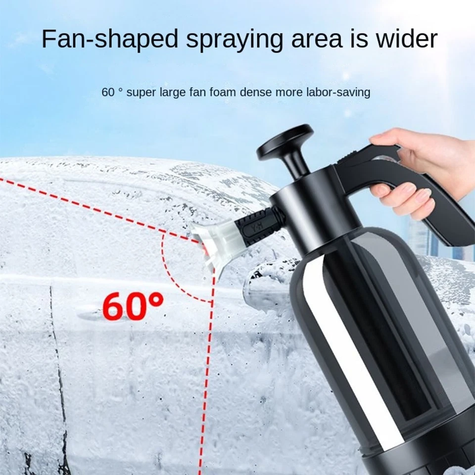2L Autowäsche Schaumsprüher Hand Pumpwäsche Sprühflasche Snow Foam Detailing - Bild 2 von 4