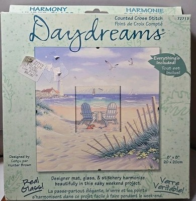 Dimensions Daydreams Counted Cross Stitch Kit 72713 Harmony Under Glass Beach