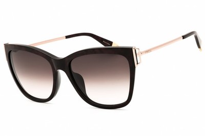 FURLA SFU462 0V20 Sunglasses Tortoise Frame Brown Gradient Lenses 55mm