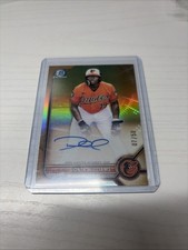 2022 Bowman Chrome - Prospect Autographs Donta Williams Gold Refractor /50