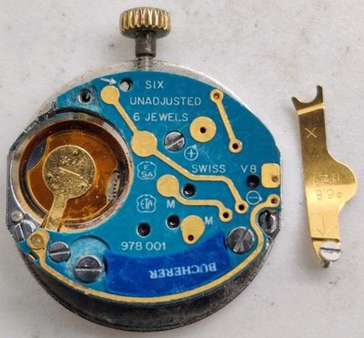 ESA ETA Cal. 978.001 Swiss quartz watch movement Works