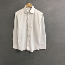 Men Eton shirt white cotton 36/S/44