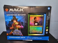 MTG Universes Beyond: Doctor Who Blast From The Past Commander Deck New & Sealed