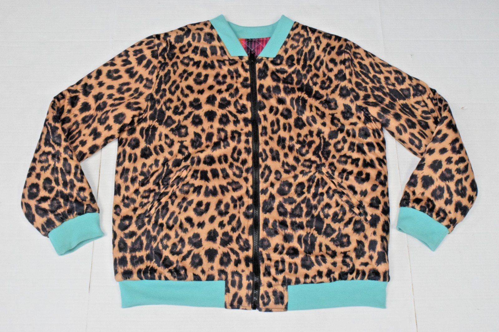 Reversible Jacket Crazy Train Size M Southwestern… - image 2