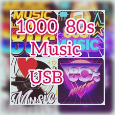 1000 80s Music Usb