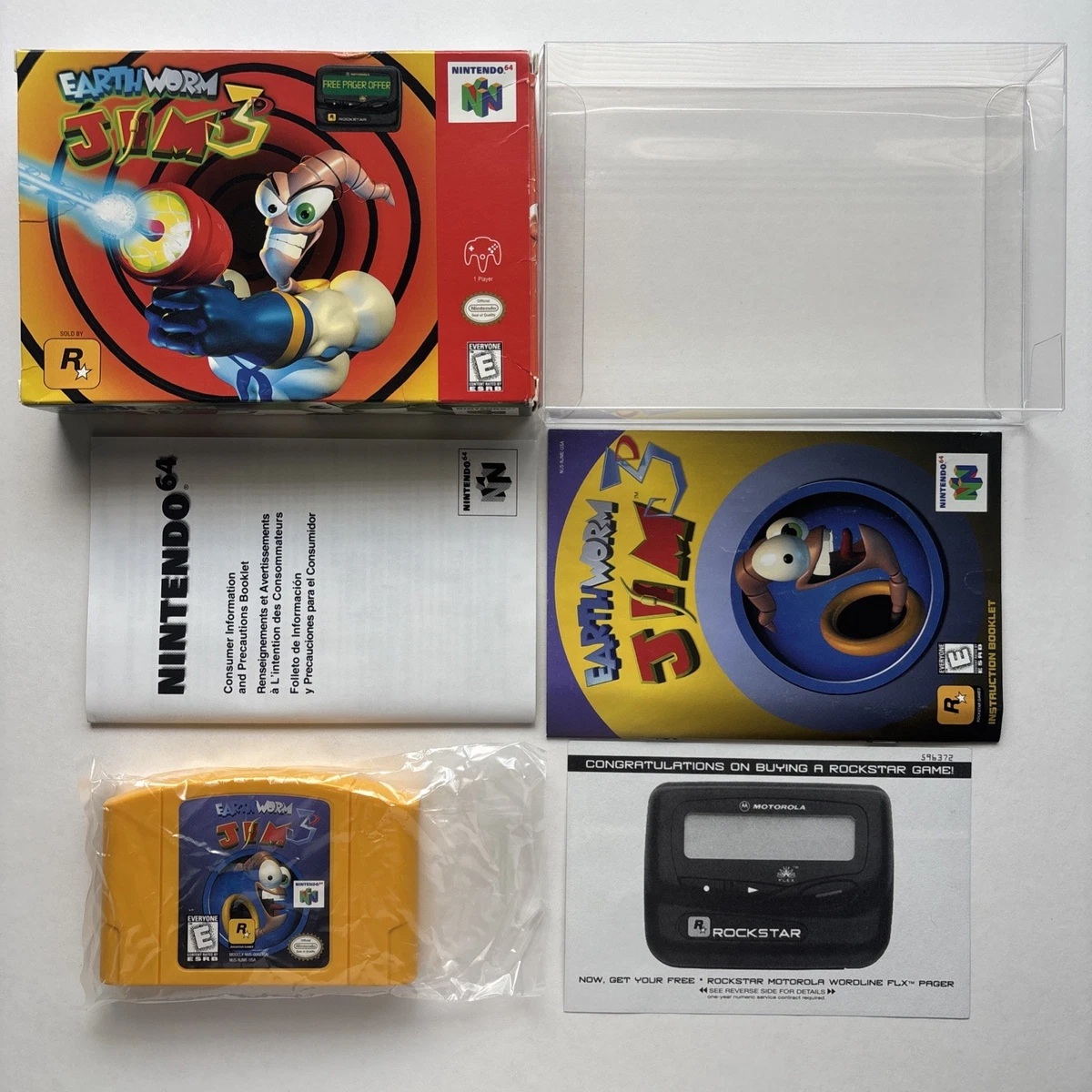 Preços baixos em Classificação de Nintendo 64 e-todos earthworm