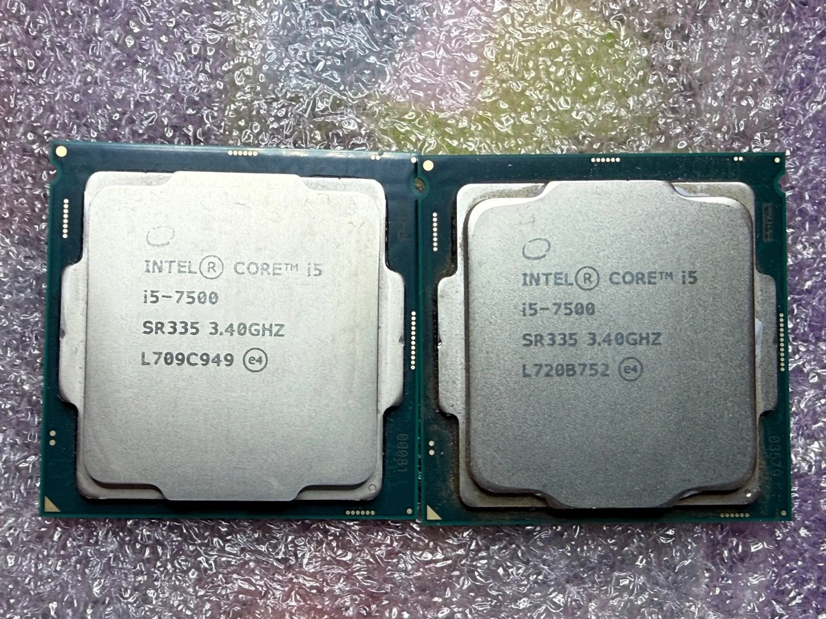 Intel Core i5-7500 Processor Model Computer Processors (CPUs) for