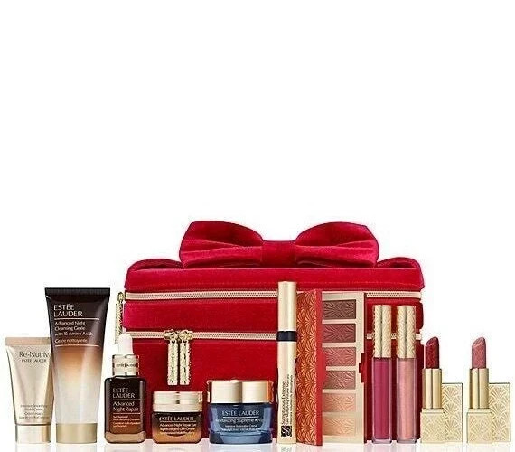 Estee Lauder Blockbuster Holiday Make Up Gift Set $624 31pc 12