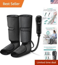 Leg Compression Massager for Circulation and Relaxation, FSA Eligible Foot an...