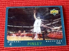 1997-98 Upper Deck Diamond Vision Michael Finley #6 Dallas Mavericks
