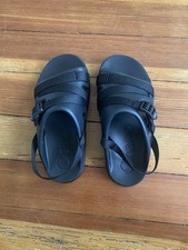 CHACO Chillos Black Sport Water Sandals Big Kids Size 3 Shoes Girls Boys