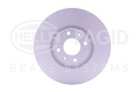 2X Bremsscheibe Pro Hella Pagid 8DD 355 119-161 FüR Opel Ds 208 Corsa Peugeot 1