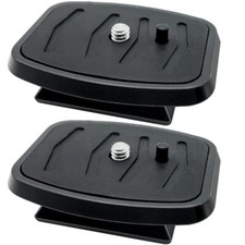 2 Pack 35 Mm Tripod Quick Release Plate Camera Tripod Mount Adapter Qr Release C