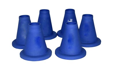 Cricket Batting Tee Batting Cricket Practice Pack of 6 Blue