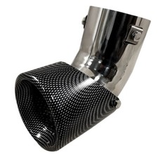 Auspuffblende Endrohr Carbon F?r VW Amarok Beetle Crafter Golf LT Passat Touareg