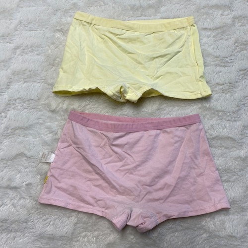 (Pack of 2) Youpin Girls Yellow & Pink Princess Children's Underwear XL - Picture 2 of 7