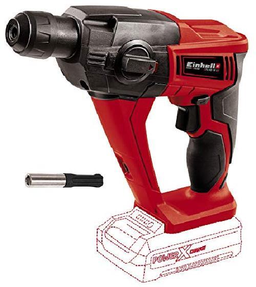 einhell 4513812 Martello Tassellatore a Batteria a 3 Funzioni Te-HD, 18 Li-Solo,