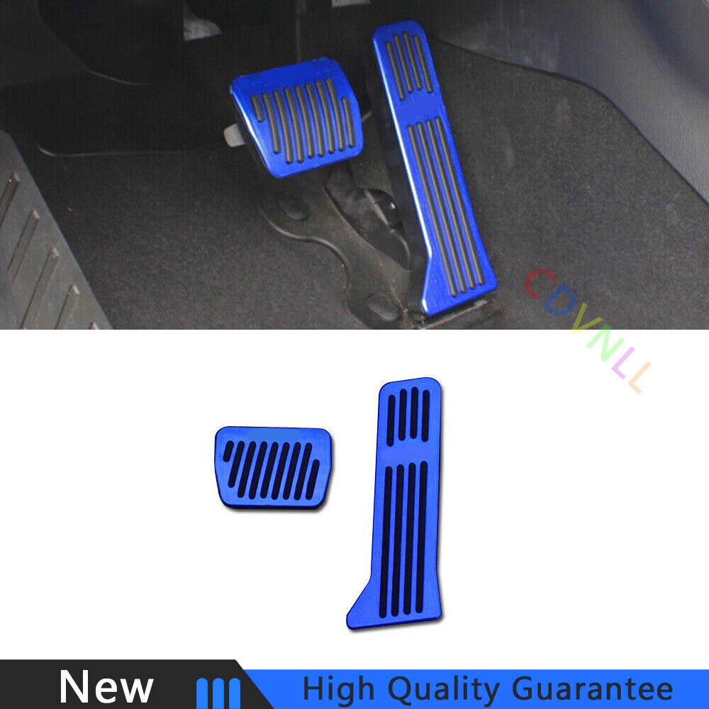 Fit For Mazda 6 Atenza 20-2021 Blue Aluminum Brake Pedal Accelerator Pedal Cover