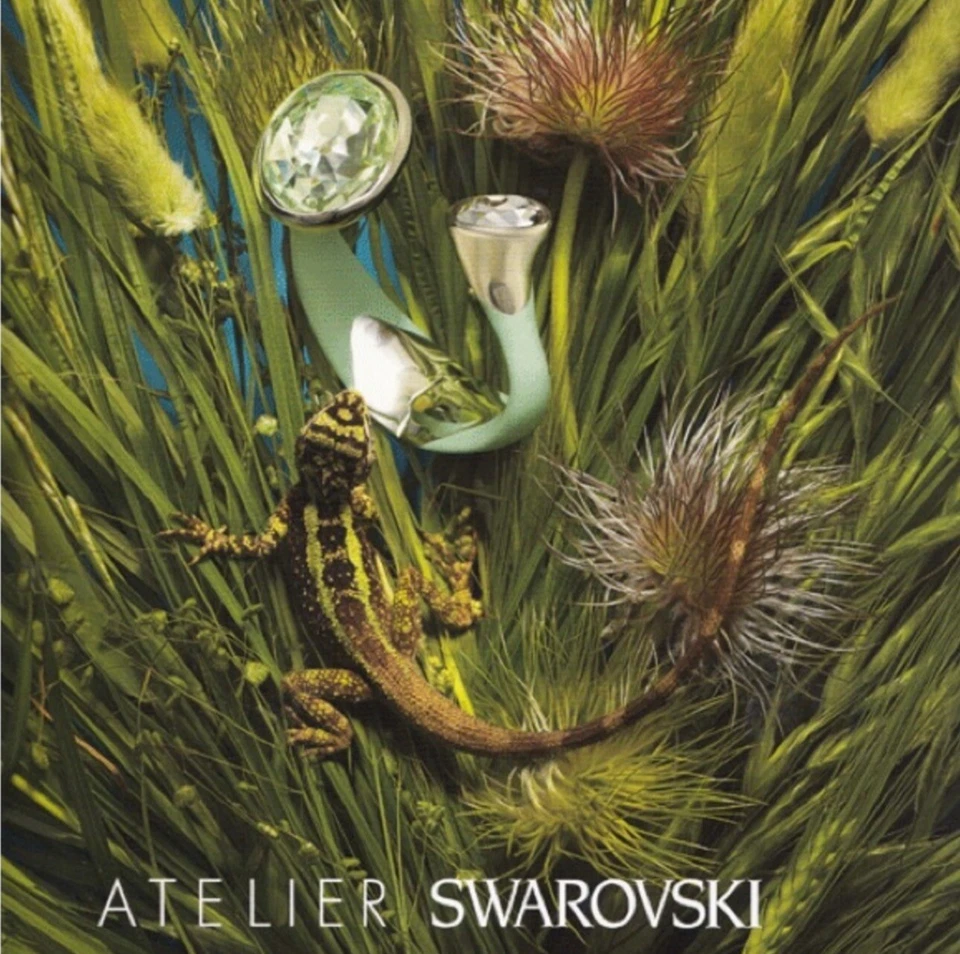 Anel Atelier Swarovski G. Lynn. (Sapo) Incomum Raro 1 Coleção. Tamanho 52. Novo na caixa. - Imagem 4 de 4