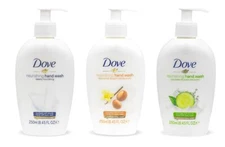 Dove Nourishing Hand Wash 1.02 Fl Oz Pack of 25 Gentle Skin Cleaning Agent