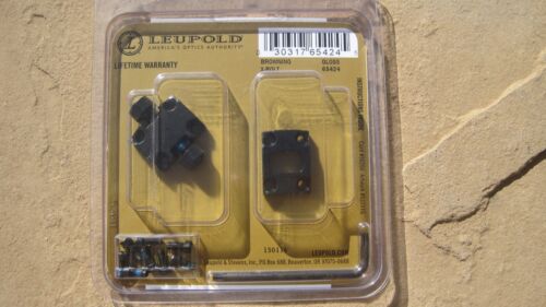 Leupold 65424 2-Piece Base Browning X-Bolt Standard Style Black Gloss Finish NEW