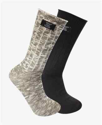 Timberland Men's Boot Socks 2 Pair - Grape Leaf / Black - Size: 9 - 12 - New !