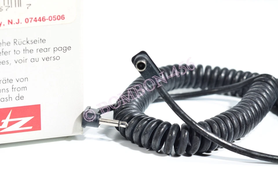 METZ MZ-5534 - 36-52 COILED PC CORD FOR 32CT SERIES FLASHES NOS - Image 2 of 3