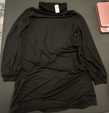 Gap Factory Turtle Neck Dress, Black Dress