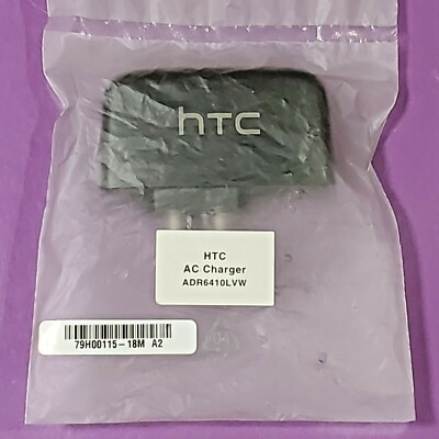 HTC 79H00115-18M AC Adapter 1.0 Amp 5.0 Volt for USB Devices-Black New Sealed