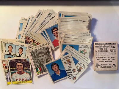 1979 1980 Panini Footballers Excellent *Choose From Dropdown Menu* Milan Juve