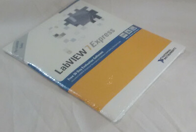 NATIONAL INSTRUMENTS LabVIEW 7 EXPRESS GETTING STARTED GUIDE with SOFTWARE CD