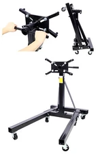 Engine Stand 2000LBS Motor Hoist Dolly 360 Degree Adjustable Mounting Head