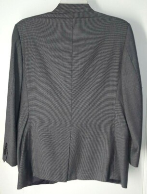 Brooks Brothers Loro Piana Wool Sport Coat Size 44L Men's Gray