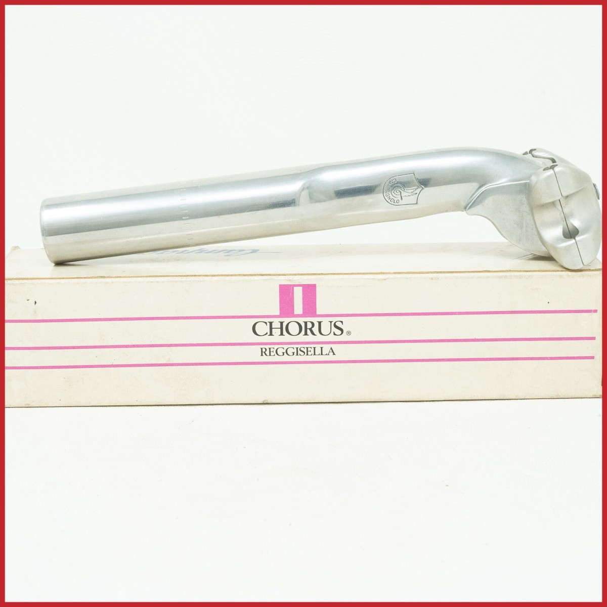 Tige De Selle Campagnolo C Record 27.2mm - Vintage Années 80 Aéro - Occasion (Italie)
