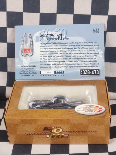 1250/2500 Limited Edition 50th Fx Holden Ute 1:43 Classic Carlectables Model Car