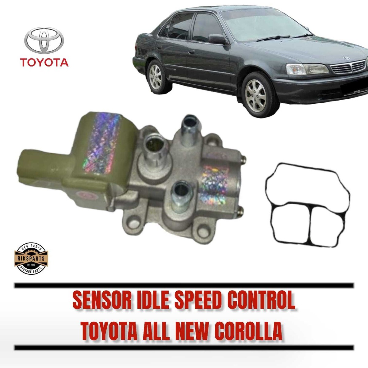 Idle Air Control Valve For Toyota Celica Corolla 95-97 1.6L