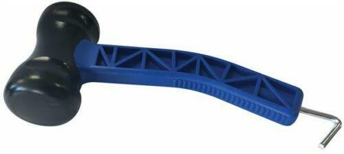 Leisurewize Strong Plastic PRO Mallet with Peg Puller Camping Hiking LWACC522