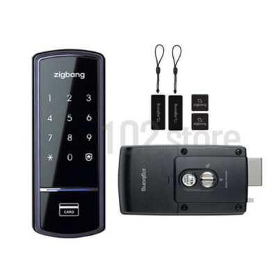 スマートロック　サムスン　新品未使用　SHS-1321 玄関ドア　電子錠　キー Zigbang SHS-1321 Smart Digital Door Lock Deadbolt - Express / No