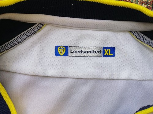 Leeds United 2006 - 2007 home football shirt jersey camiseta Admiral size XL - Picture 3 of 10