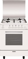 Glem Gas Cucina A Gas 4 Fuochi Forno A Gas Ventilato Grill 60X50 Cm - A654Vx