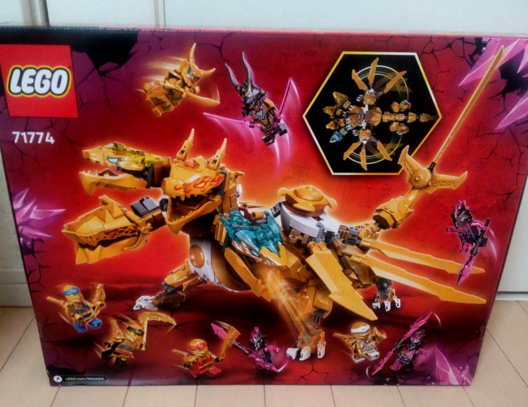 Dragon Leaderまとめ売り LEGO 71774 Ninjago Lloyd's Golden Ultra Dragon block Japan New