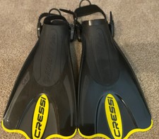 Cressi Sub Palau Saf Fins Black/yellow. xs/s size