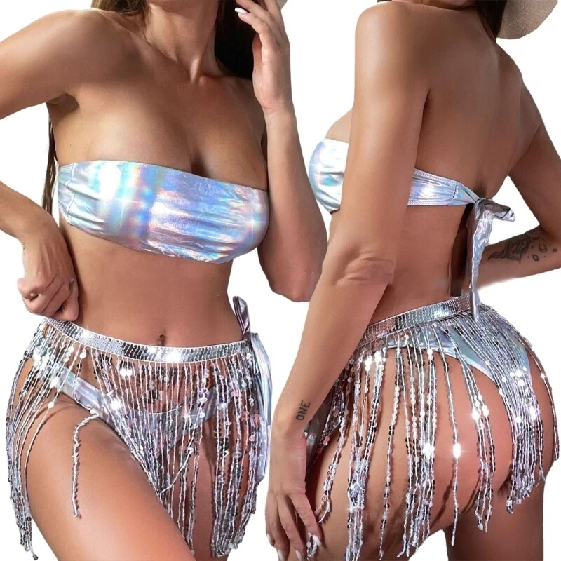 holographic bikini set