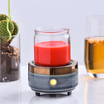 3 In 1 Wax Melt Warmer Electric Ceramic Essential Oil Burner for Spa Home Office