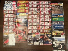 40+ Magazines HOT ROD, JEG'S, ROD & CUSTOM, EASY RIDERS, PARTS, CAR LOT 2000s