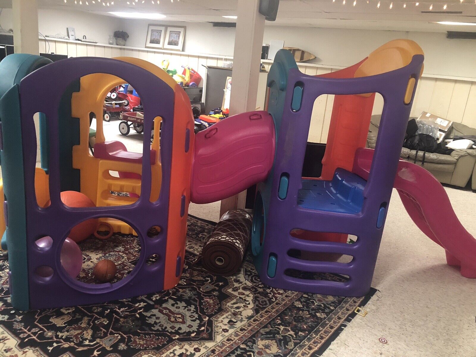 Little Tikes Play Ground Set 8 In 1 Play structure  ( Always Been Indoors)