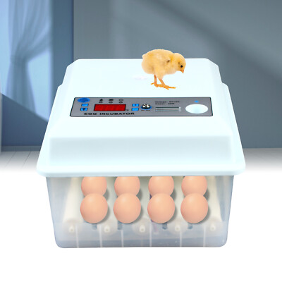 Vollautomatische Rotation Inkubator Brutautomat 16 Eier Digital Egg Inkubator