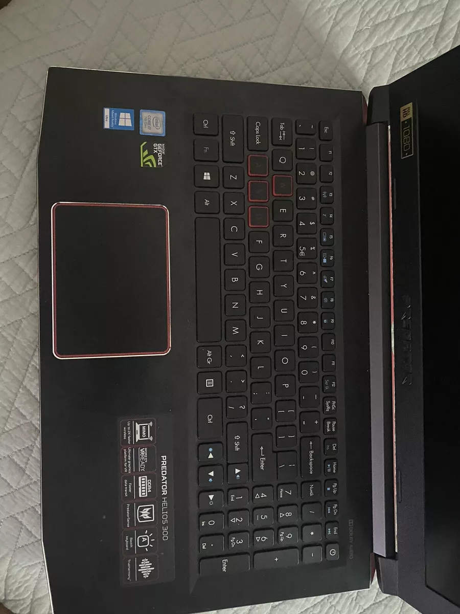 acer predator helios 300 gtx 1060