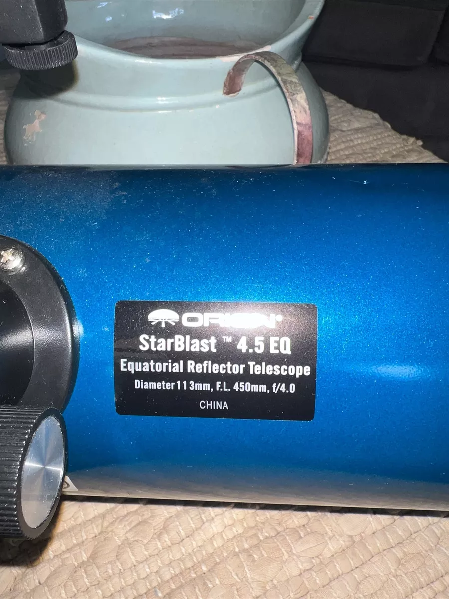 Orion StarBlast II 4.5 EQ Reflector Telescope Kit 